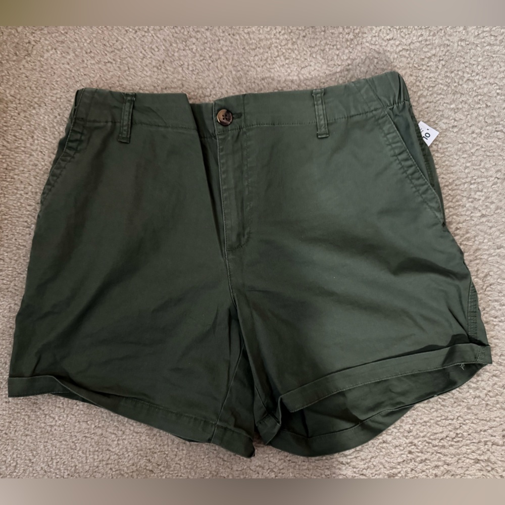 NWT Old Navy OG Chino shorts green size large